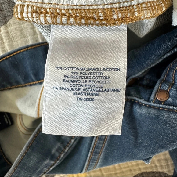 Lands End women's jeans, size 18, straight leg, medium blue - Picture 4 of 8